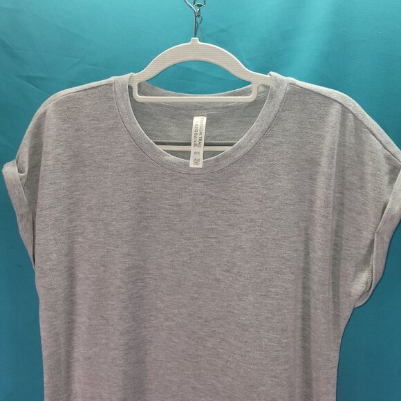 Gray Freedom Trail By Kyodan T-Shirt Dress With Pockets - Picture 2 of 9